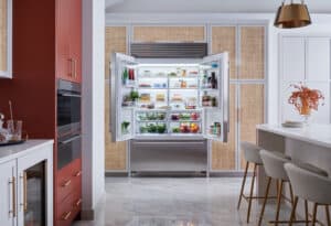 Sub-Zero’s French Door Refrigerator/Freezer was in Clarke’s top 10 luxury appliances for 2020.