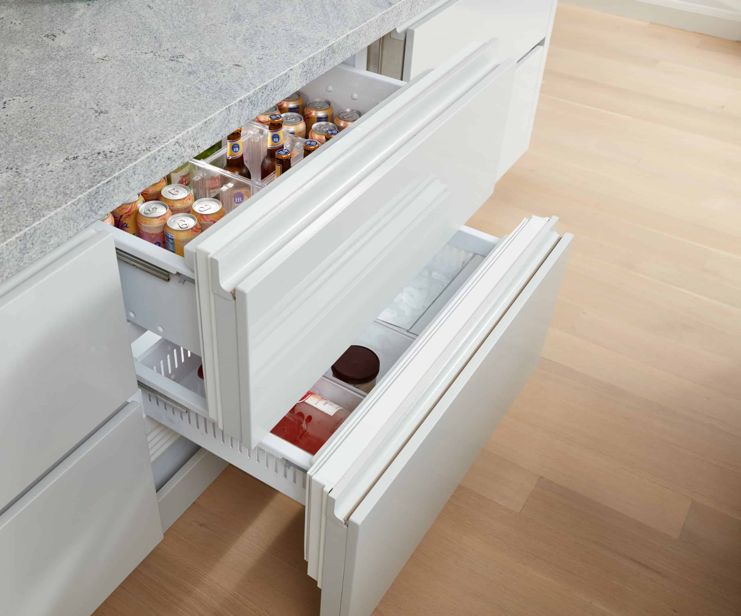 Peter Deane’s favorite appliance is Sub-Zero’s Refrigerator Drawers found at Clarke.
