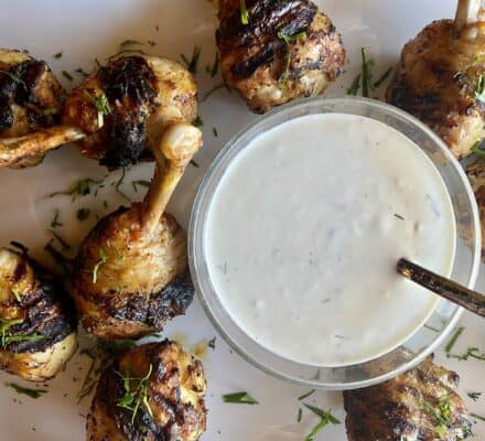 grilled chicken lollipop