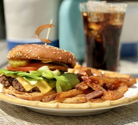 Cast Iron Burger Recipes by Clarke Subzero and Wolf Showrooms Boston, MA