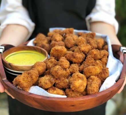 Pretzel Chicken with Mustard Sauce Recipes by Clarke Showrooms, Norwalk CT