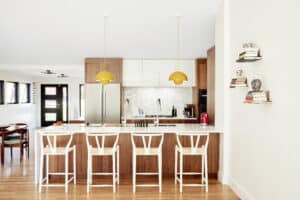 Kitchen Designer Kim Connell was the First Place Winner of the first Kitchen Design Contest focused on The Galley, a revolutionary workstation that provides 15 feet of functionality in five feet of space.