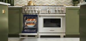 Wolf Ranges offer more features and options than any other luxury range, which is why it tops our list of high-end kitchen ranges.