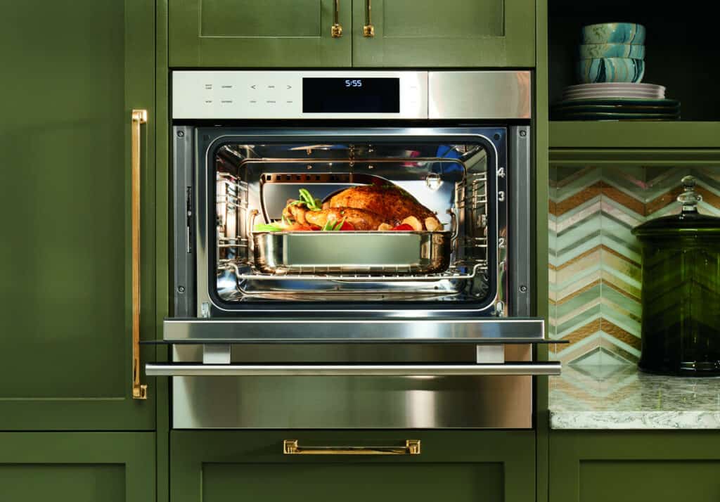 The Wolf Steam Oven offers the perfect way to cook your holiday turkey.