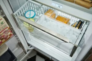 Complete design flexibility is a favorite feature with Sub-Zero freezers.