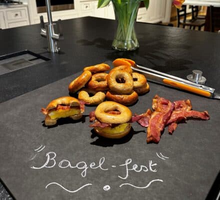 Breakfast Bagels perfect for a delicious and customizable morning meal.