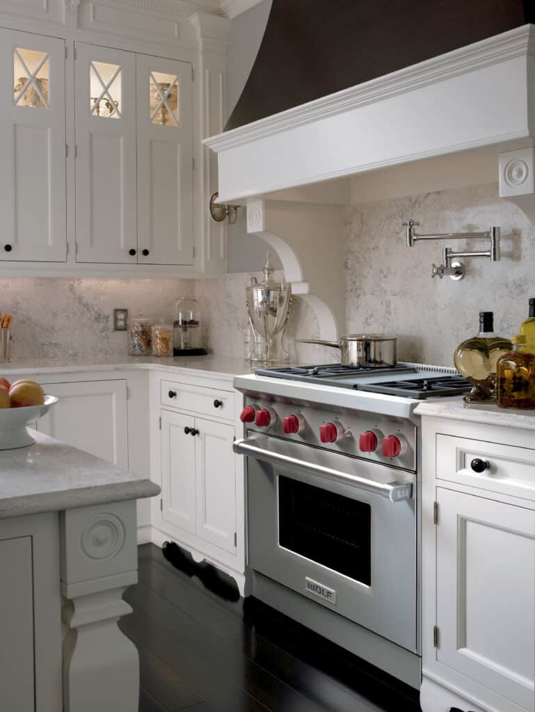 Wolf Gas Ranges are known by their red knobs, but there are many color options and much magic hidden inside their superior technology.