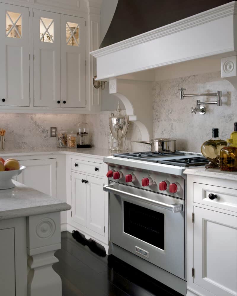 Wolf Gas Ranges are known by their red knobs, but there are many color options and much magic hidden inside their superior technology.