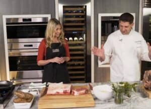 Legal Sea Food President and COO Matt King appeared on Clarke’s television show “New England Living” when he was executive chef at Smith & Wollensky.