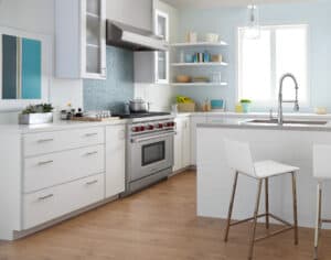 The Wolf 36” model is the most popular for those replacing a traditional range.