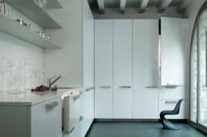 Your Sub-Zero freezer with ice maker can be designed to disappear in your kitchen.