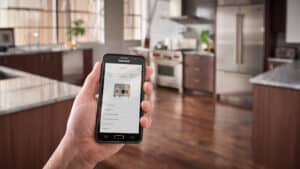 Learn about the Wolf appliances app when you visit an authorized Wolf retail dealer. 