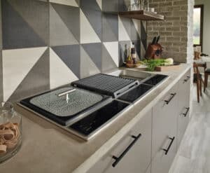 Wolf appliances include countertop models for Sous Vide, steam and wok cooking.