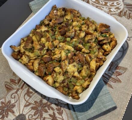 stuffing made with wolf convection oven