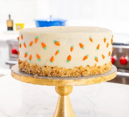 carrot cake made in wolf convection oven